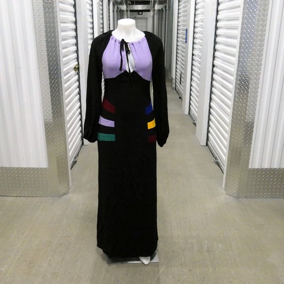 NWT STAUD Pacha Color Block Maxi Dress size 6 - Picture 3 of 12